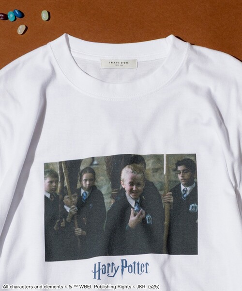 tシャツ 「Harry Potter」 マルフォイ フォトTシャツ/ハリーポッター レディース FREAK'S STORE tシャツ 「Harry Potter」 マルフォイ フォトT