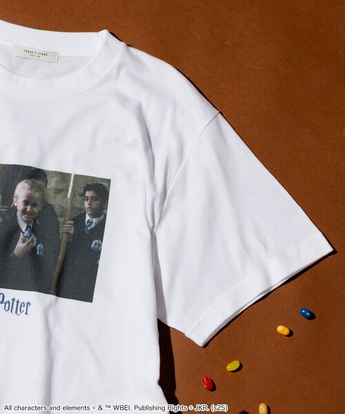 tシャツ 「Harry Potter」 マルフォイ フォトTシャツ/ハリーポッター レディース FREAK'S STORE tシャツ 「Harry Potter」 マルフォイ フォトT