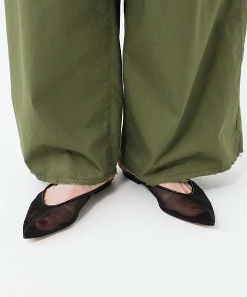 CORSO ROMA 9/コルソローマ メッシュフラットミュールチュールパンプス CORSO ROMA,9（コルソローマ ノーヴェ） パンプス 「CORSO ROMA 9
