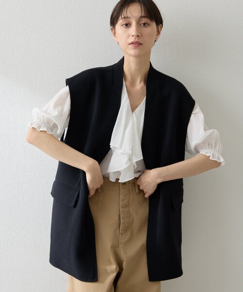 ベスト ジレ リバージレ レディース