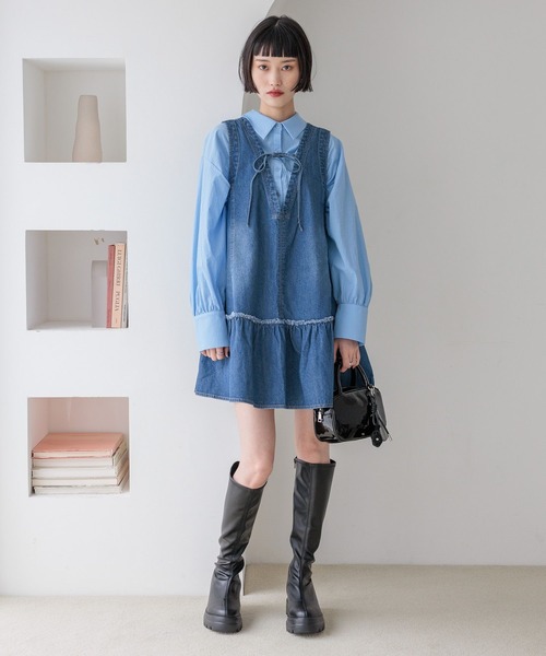 LOWRYS FARM（ローリーズファーム） ボストンバッグ チャームツキミニ