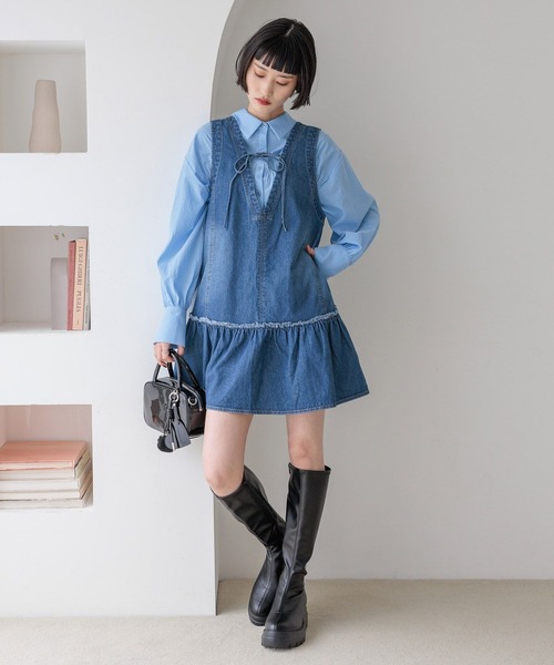 LOWRYS FARM（ローリーズファーム） ボストンバッグ チャームツキミニ
