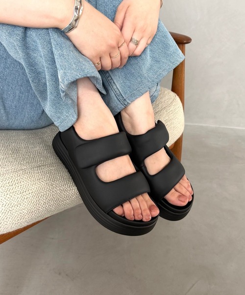 23cm　厚底スポーツサンダル　ビーチサンダル ORiental TRaffic（オリエンタルトラフィック） 厚底 スポーツサンダル