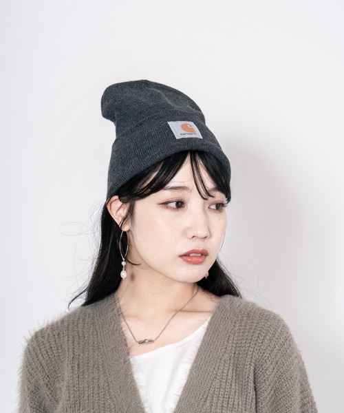 【新品】A.P.C. カーハートコラボニット帽 ユニセックスネイビーアーペーセー 楽天市場】Carhartt カーハート ニットキャップ レディース