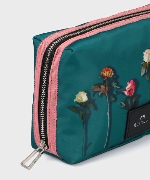 Paul Smith（ポール・スミス） ポーチ カットフラワーズ プリント