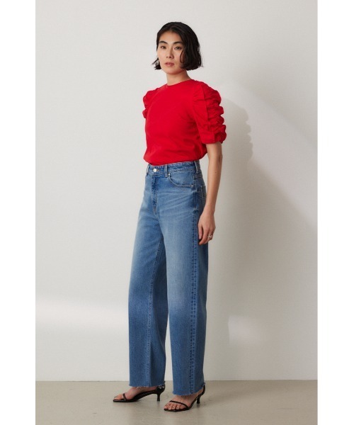 「crie conforto」 ヒールサンダル LARGE レッド レディース_画像9