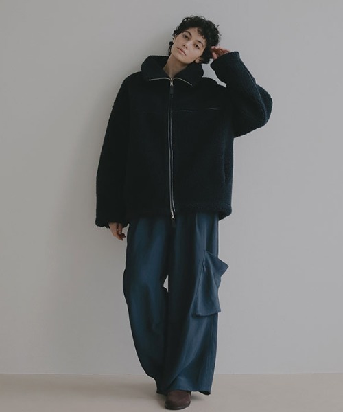 ETRE TOKYO（エトレトウキョウ） ブルゾン アウター リバーシブルボア