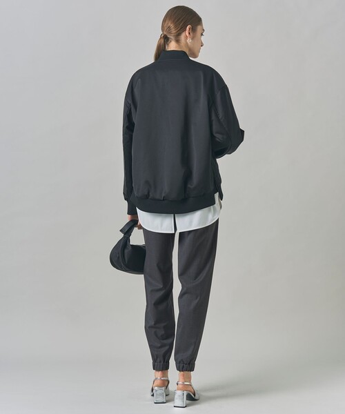 ICB（アイシービー） ブルゾン アウター マットサテン MA-1ブルゾン