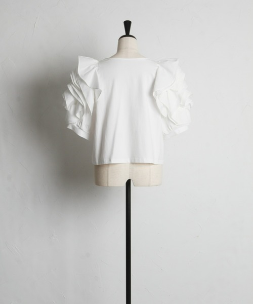 「&. NOSTALGIA」 半袖カットソー M ブラック レディース_画像5