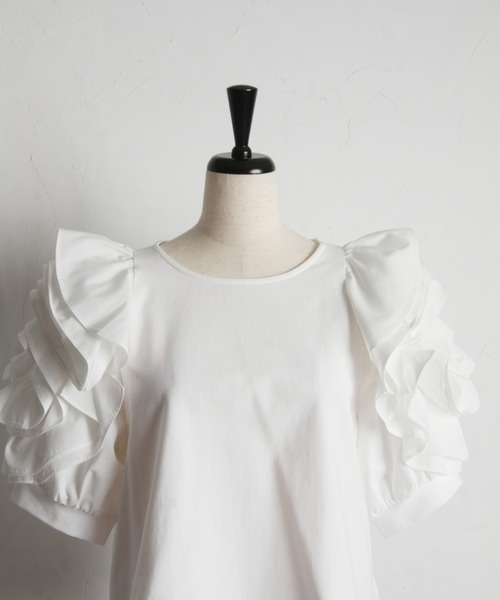 「&. NOSTALGIA」 半袖カットソー M ブラック レディース_画像6