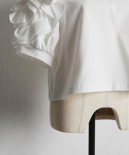 「&. NOSTALGIA」 半袖カットソー M ブラック レディース_画像8