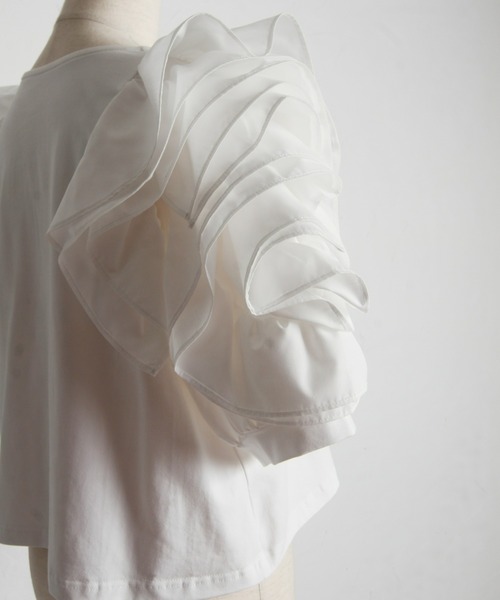 「&. NOSTALGIA」 半袖カットソー M ブラック レディース_画像9