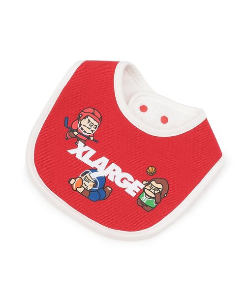 XLARGE KIDS スタイ よだれかけ スポーツファニーゴリラスタイ