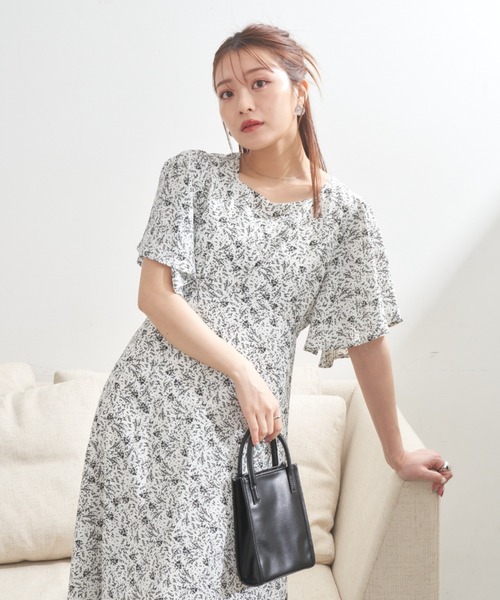 「VANNIE U」 半袖ワンピース FREE ホワイト レディース_画像2