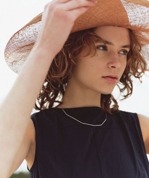 「UNFILO」 ノースリーブワンピース SMALL ブラック レディース_画像4