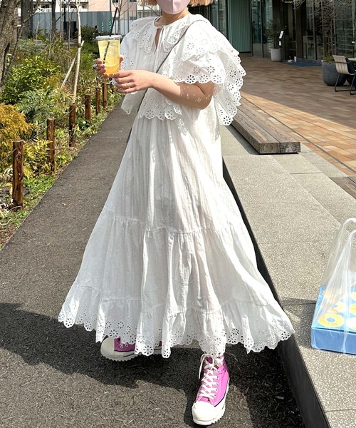 Alley by w closet（アリーバイダブルクローゼット） 半袖ワンピース