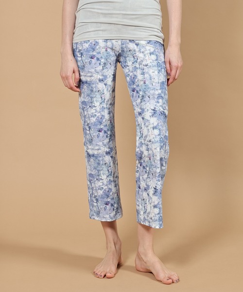 Julier（ジュリエ） レギンス スパッツ Julier sand flowerプリント