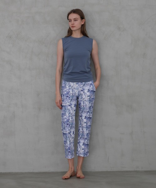 Julier（ジュリエ） レギンス スパッツ Julier sand flowerプリント