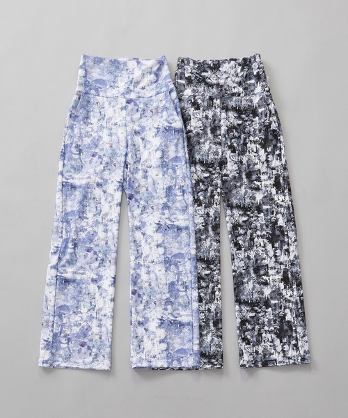 Julier（ジュリエ） レギンス スパッツ Julier sand flowerプリント