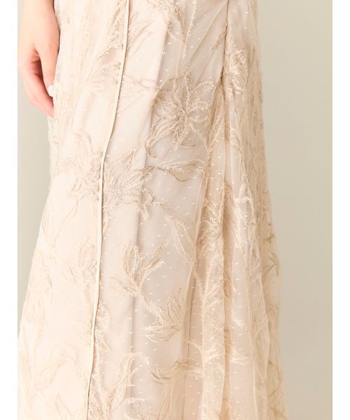 LILY BROWN（リリーブラウン） ドレス チュールエンブロイダリードレス