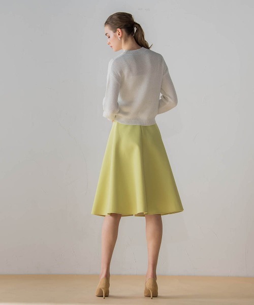 「Viaggio Blu」 フレアスカート M キャメル レディース_画像5