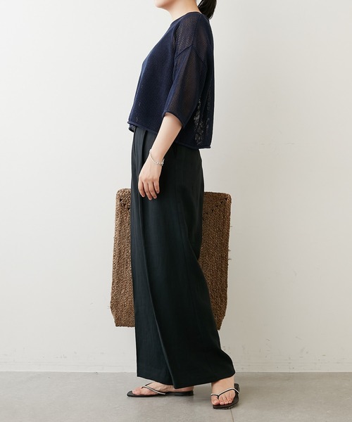 「Whim Gazette」 パンツ 36 ベージュ レディース_画像2