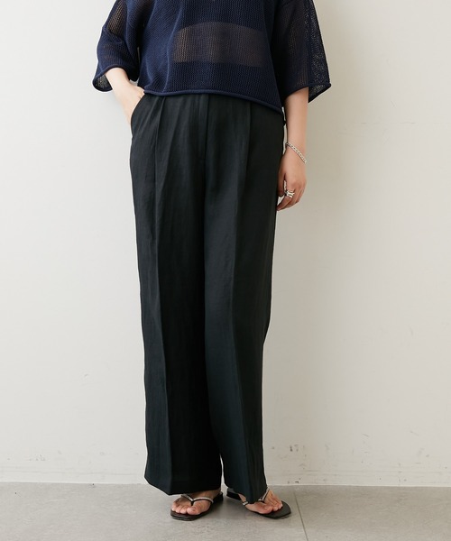 「Whim Gazette」 パンツ 36 ベージュ レディース_画像3