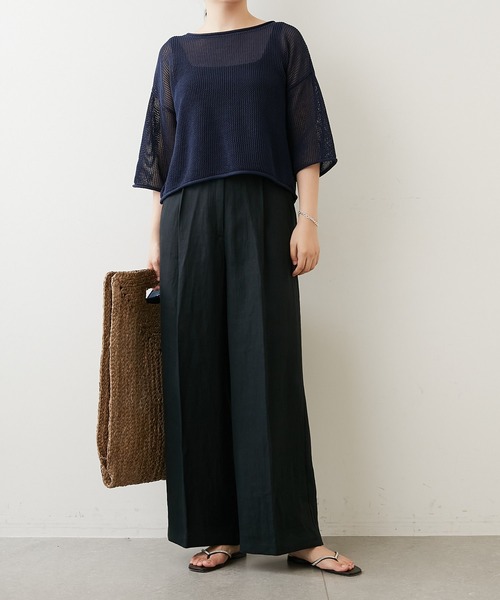 「Whim Gazette」 パンツ 36 ベージュ レディース_画像8