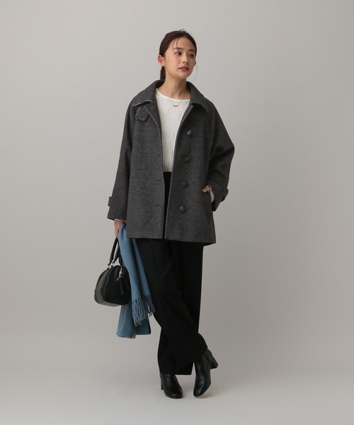 GLOBAL WORK（グローバルワーク） ステンカラーコート コート MATINEE