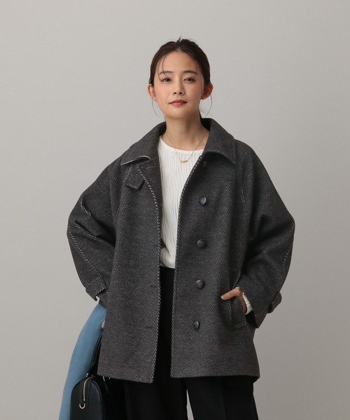 GLOBAL WORK（グローバルワーク） ステンカラーコート コート MATINEE