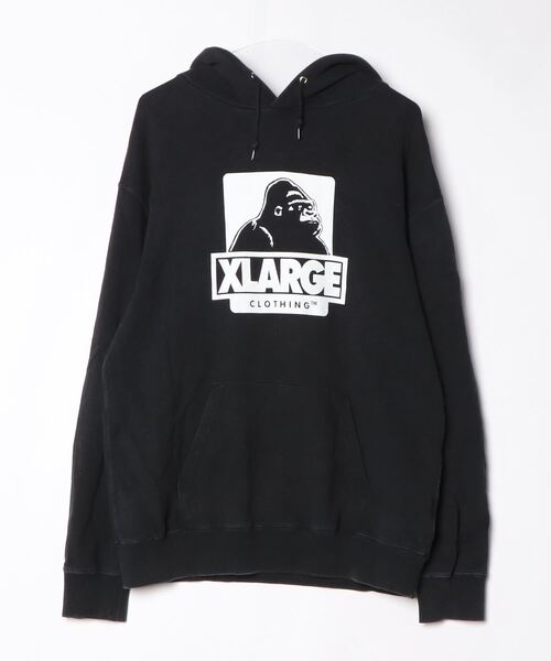 XLARGE（エクストラ ラージ） プルオーバーパーカー MEDIUM ブラック
