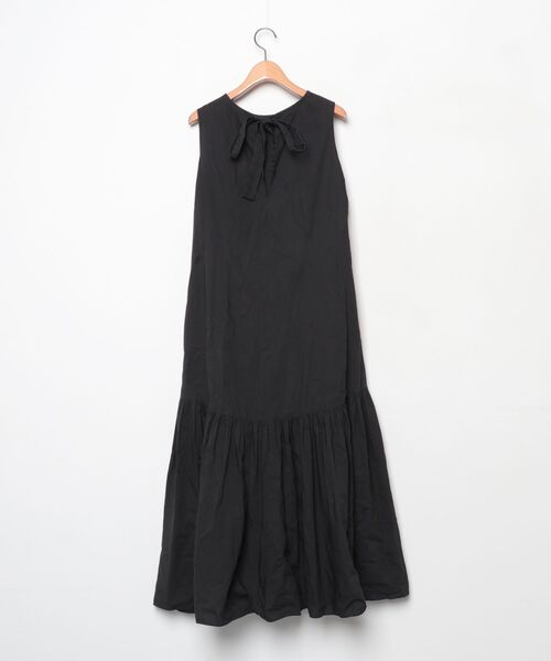 「Spick & Span」 ノースリーブワンピース 36 ブラック レディース_画像2