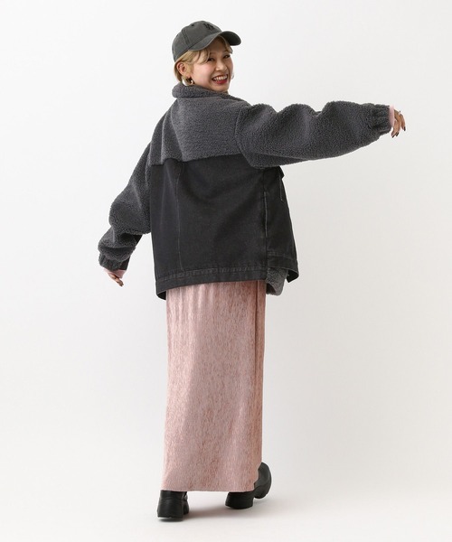 LEPSIM（レプシィム） デニムジャケット gジャン デニムボアドッキング