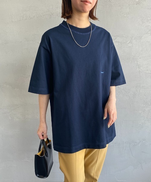 「GYMPHLEX」 半袖Tシャツ S オフホワイト レディース_画像2