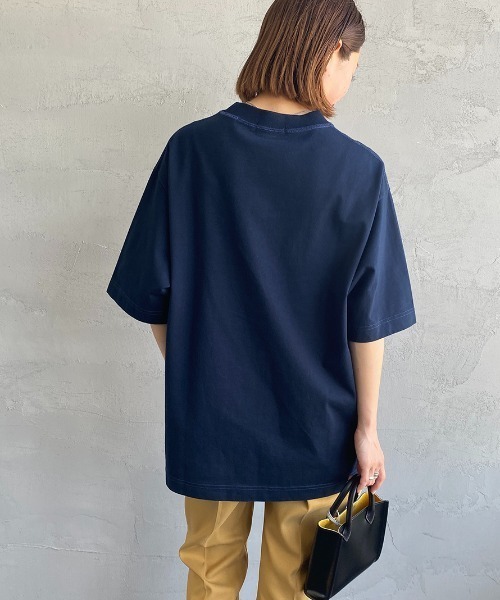「GYMPHLEX」 半袖Tシャツ S オフホワイト レディース_画像3