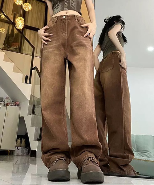 WESTSEA（ウエストシー） パンツ ヴィンテージ風 デニムライク