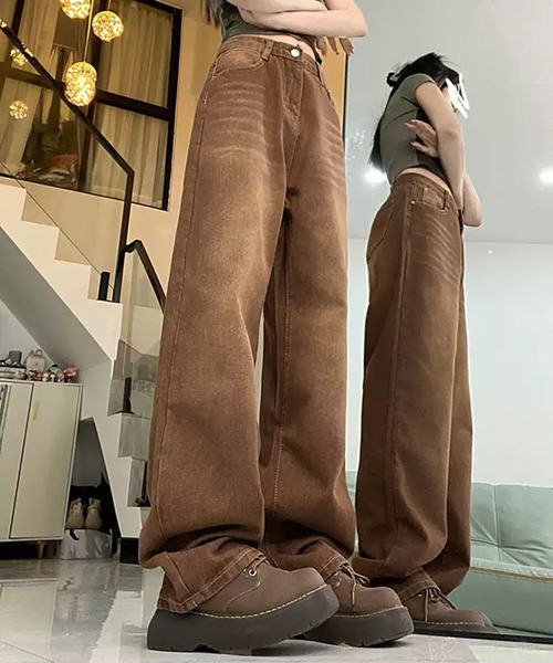WESTSEA（ウエストシー） パンツ ヴィンテージ風 デニムライク
