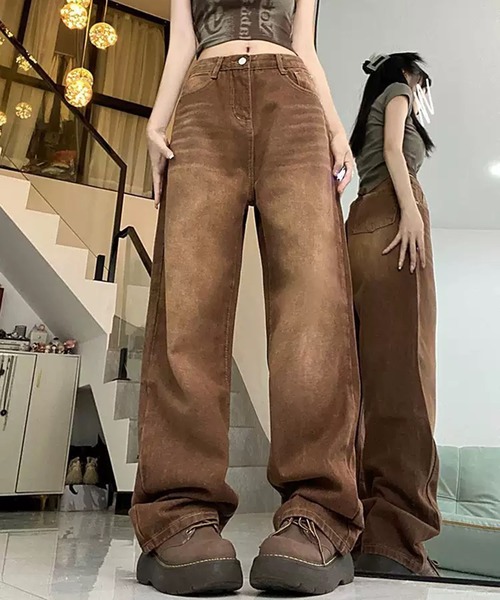 WESTSEA（ウエストシー） パンツ ヴィンテージ風 デニムライク