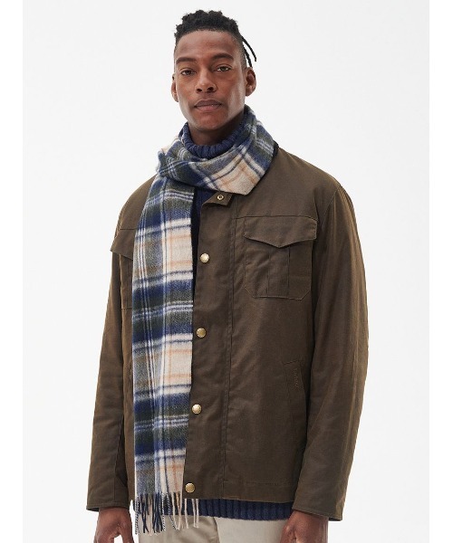 Barbour（バブアー） マフラー ラムズ ウール / カシミヤ ニュー