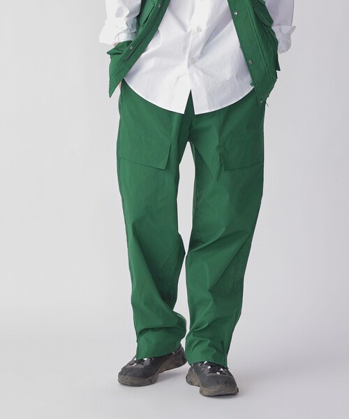 「+phenix」 イージーパンツ LARGE グリーン メンズ_画像3