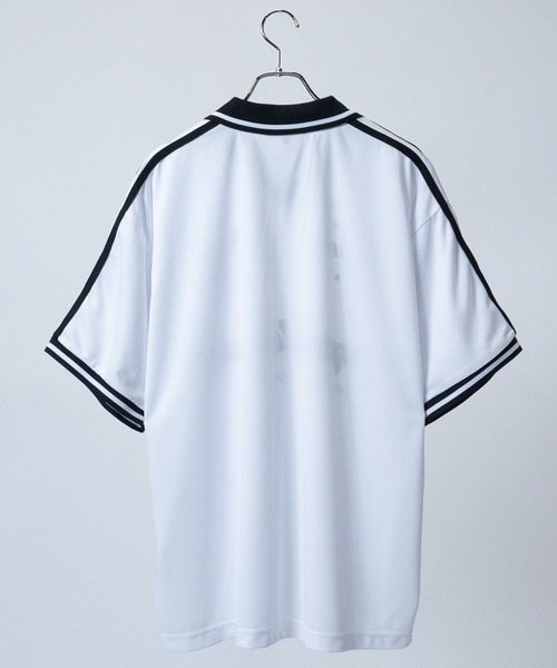 「JOHN'S CLOSET」 「suggestion」半袖ポロシャツ MEDIUM オフホワイト メンズ_画像5