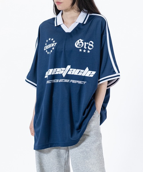 「JOHN'S CLOSET」 「suggestion」半袖ポロシャツ MEDIUM オフホワイト メンズ_画像8