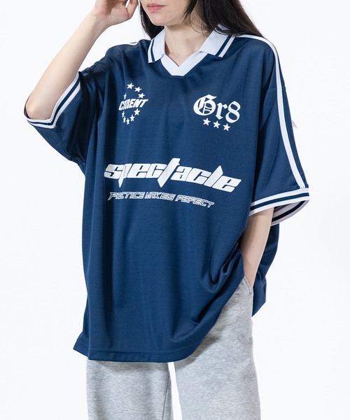 「JOHN'S CLOSET」 「suggestion」半袖ポロシャツ MEDIUM オフホワイト メンズ_画像9