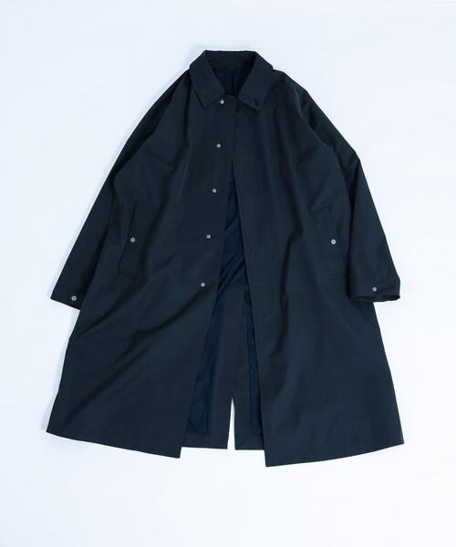 EKAL（エカル） ステンカラーコート コート SOLOTEXツイルトラベル