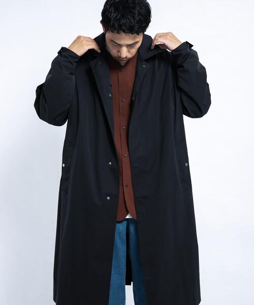 EKAL（エカル） ステンカラーコート コート SOLOTEXツイルトラベル