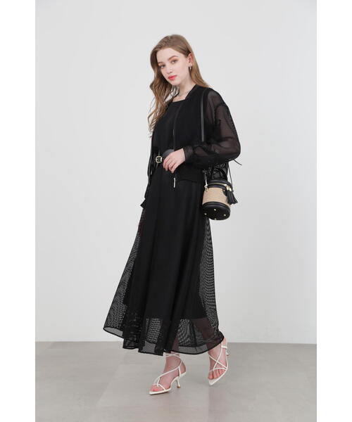 「PINKY&DIANNE」 ブルゾン 36 ブラック レディース_画像3