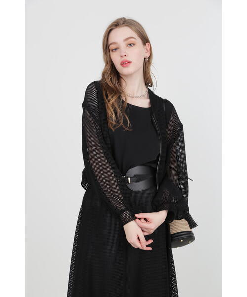 「PINKY&DIANNE」 ブルゾン 36 ブラック レディース_画像6