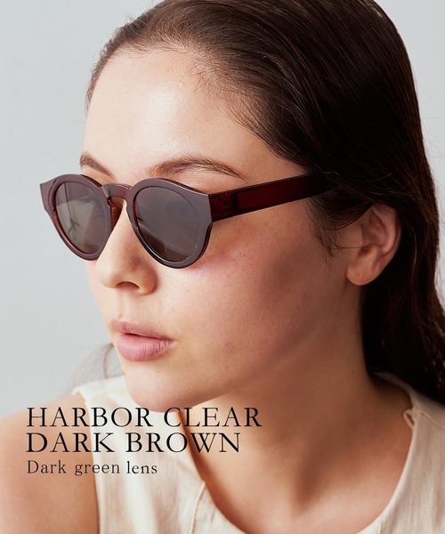 Jugaad14 HARBOR サングラス 偏光調光レンズ ブラウン Jugaad14 サングラス 偏光 調光 「jugaad14」HARBOR CLEAR dark brown