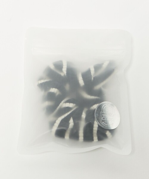 NICE WEATHER シュシュ 「Unfold」ストライプ スクランチー 2