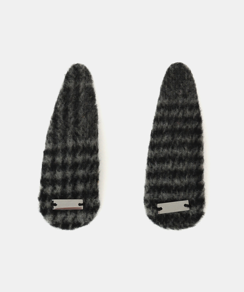 heyep（ヘイップ） ヘアピン Plaid Hair Clips : ZOZOTOWN Yahoo!店
